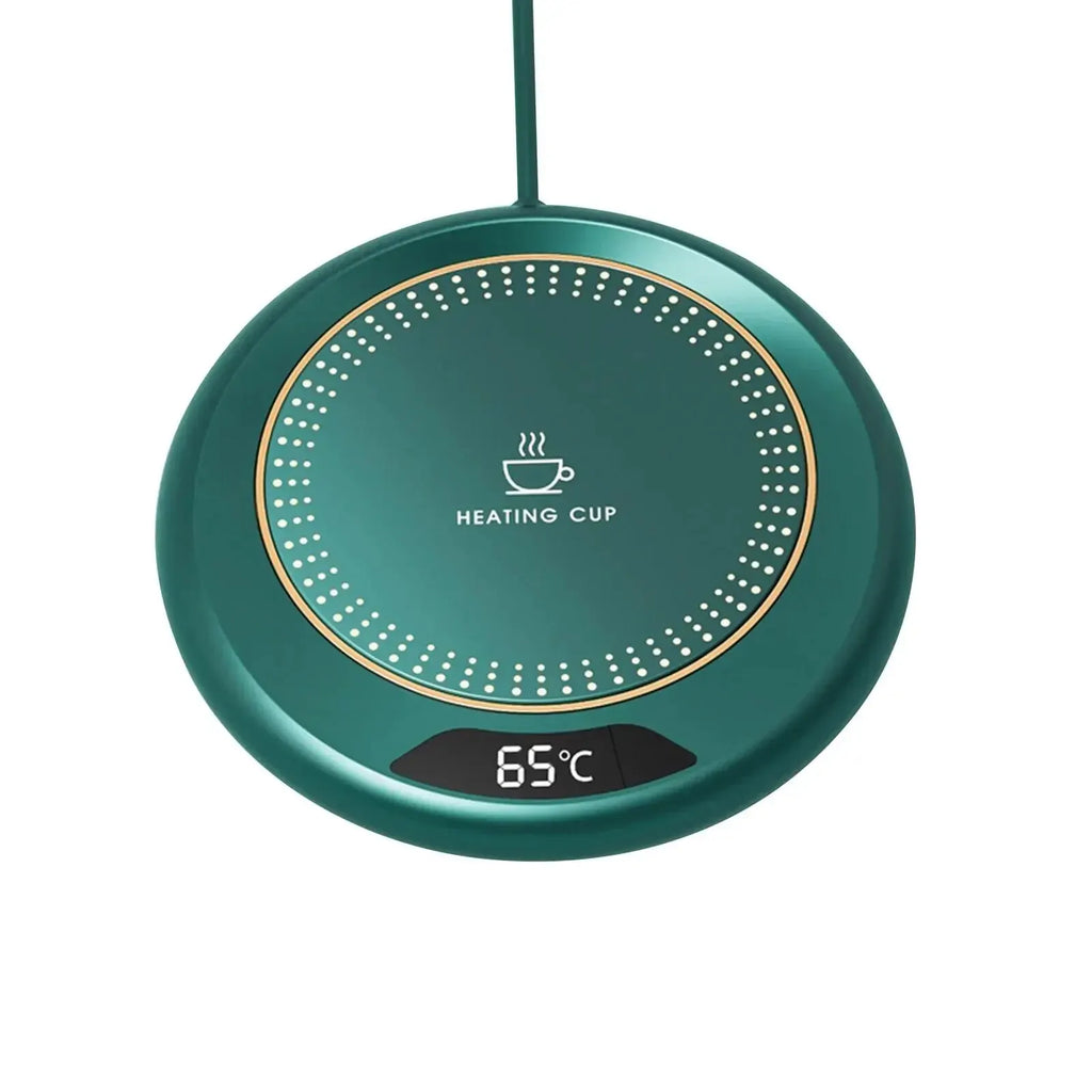 USB Thermostatic Heating Coaster | 3-Speed Temperature Control | Keep Drinks Warm