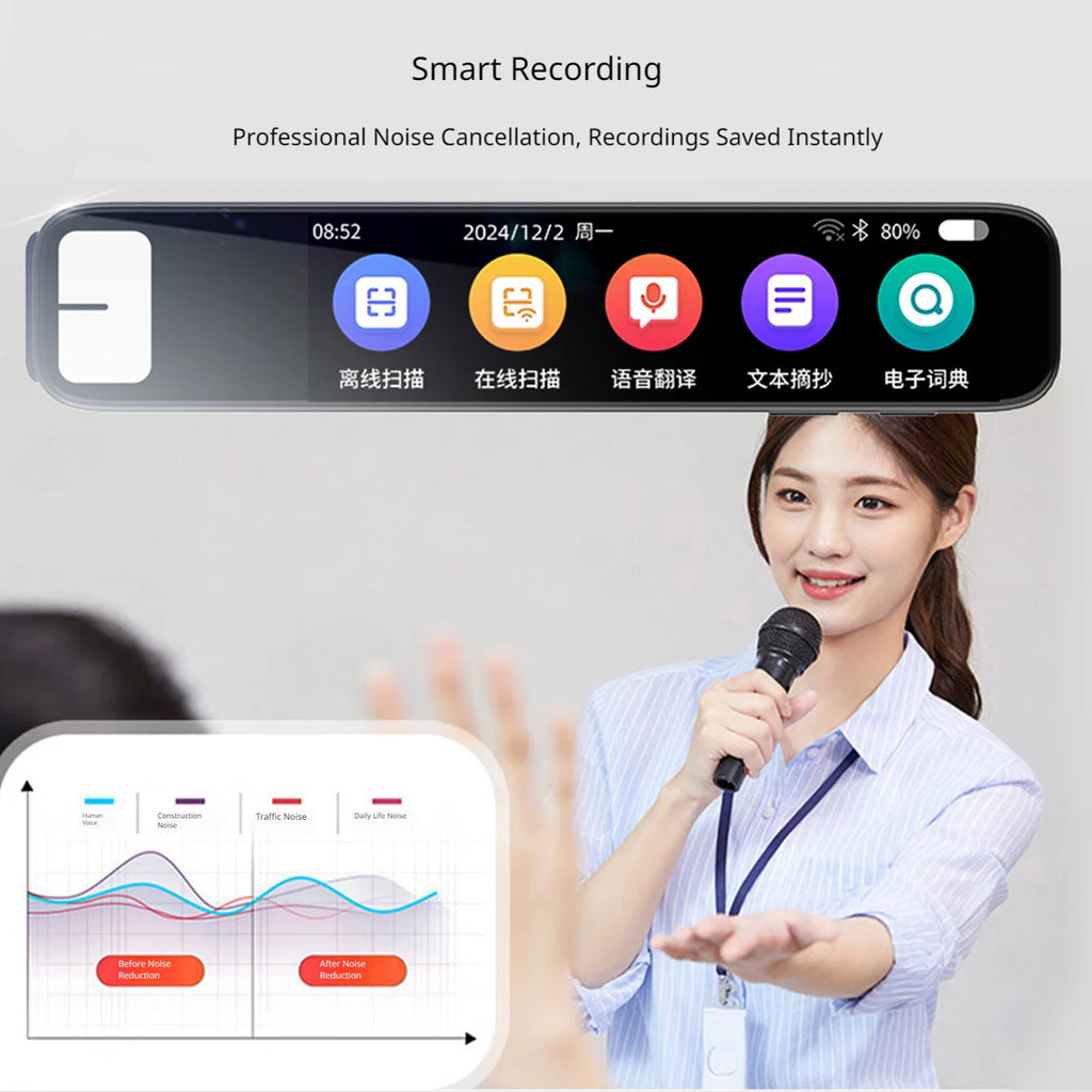 AI Smart Pen – 150+ Languages, ChatGPT Integration & OCR Scanning | AI-Curated