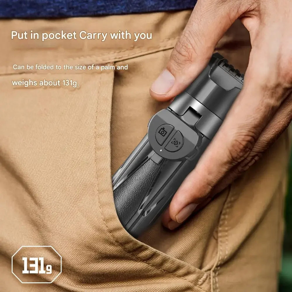 P15T Mini Selfie Stick with Bluetooth Remote