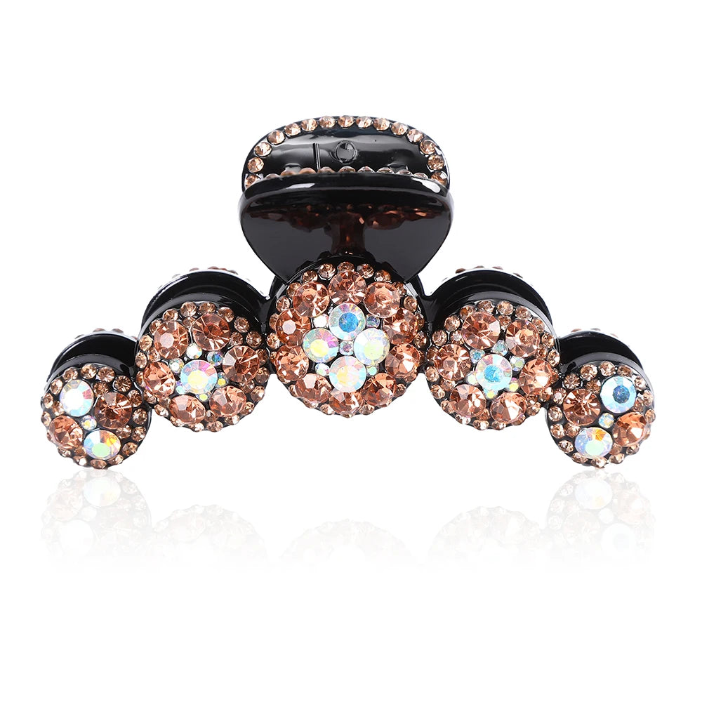 Large Crystal Diamond Hair Claw Clip