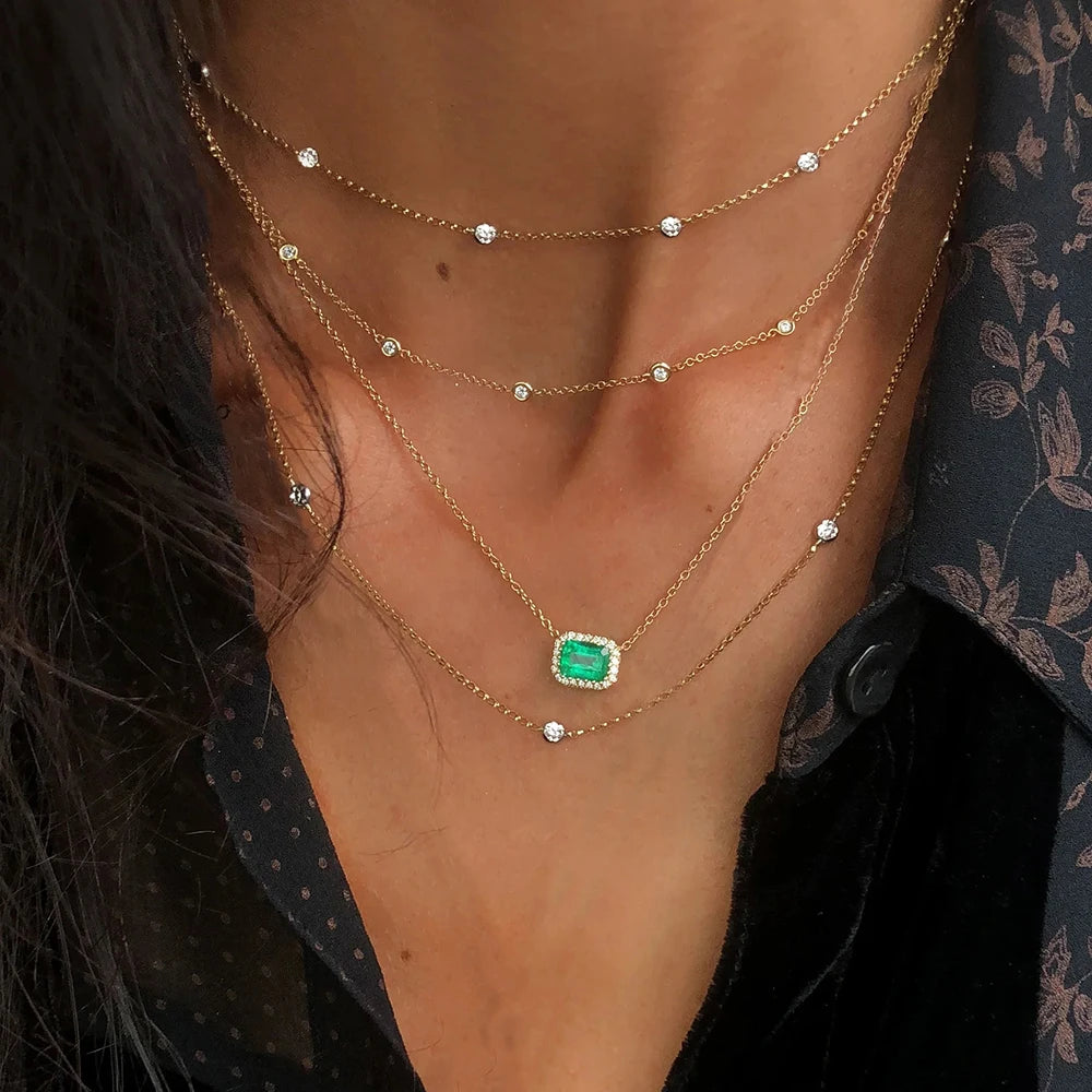 Gold Pendant Necklace