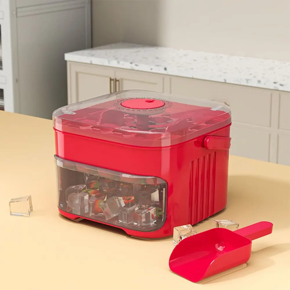 50-Cube Ice Maker with Easy Press