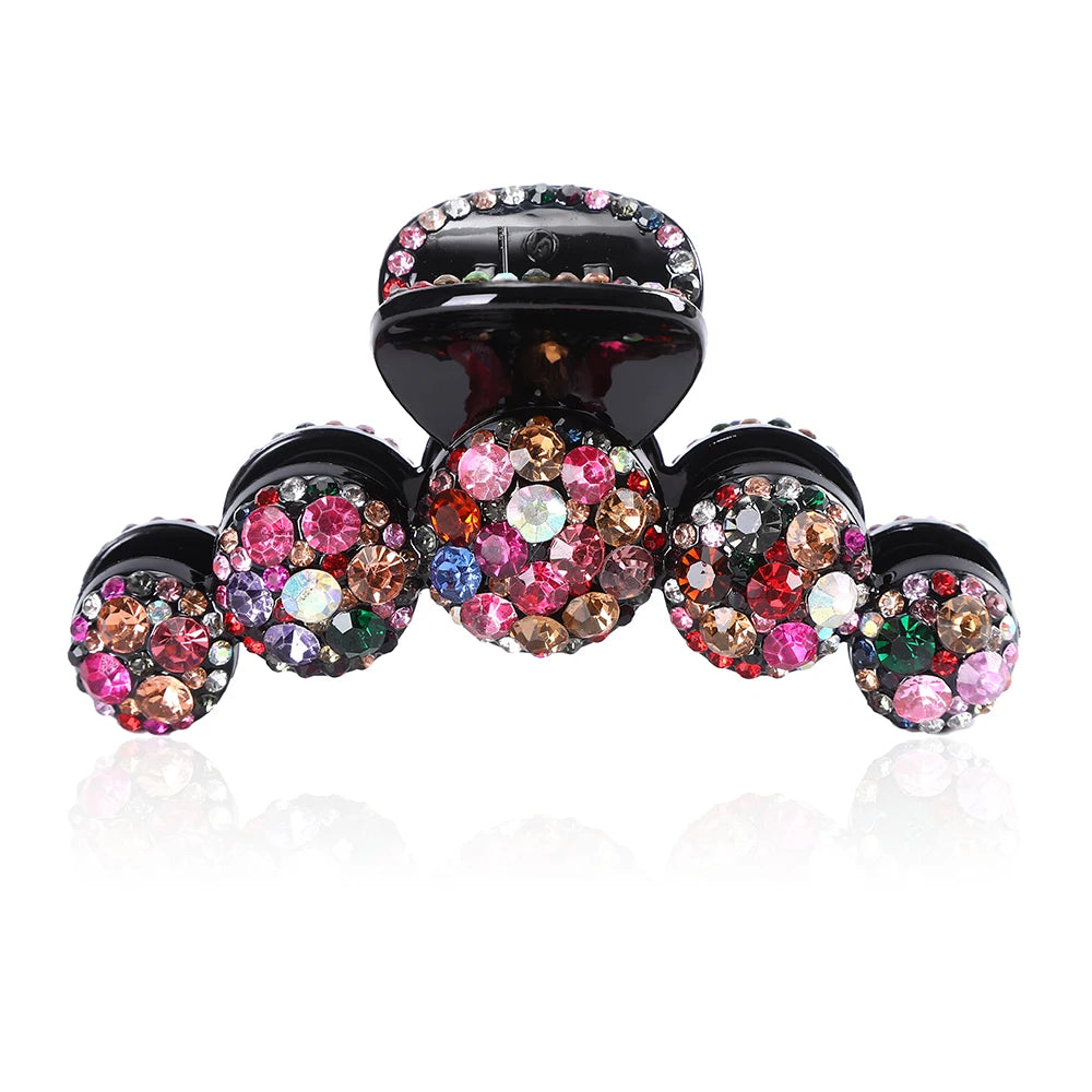 Large Crystal Diamond Hair Claw Clip