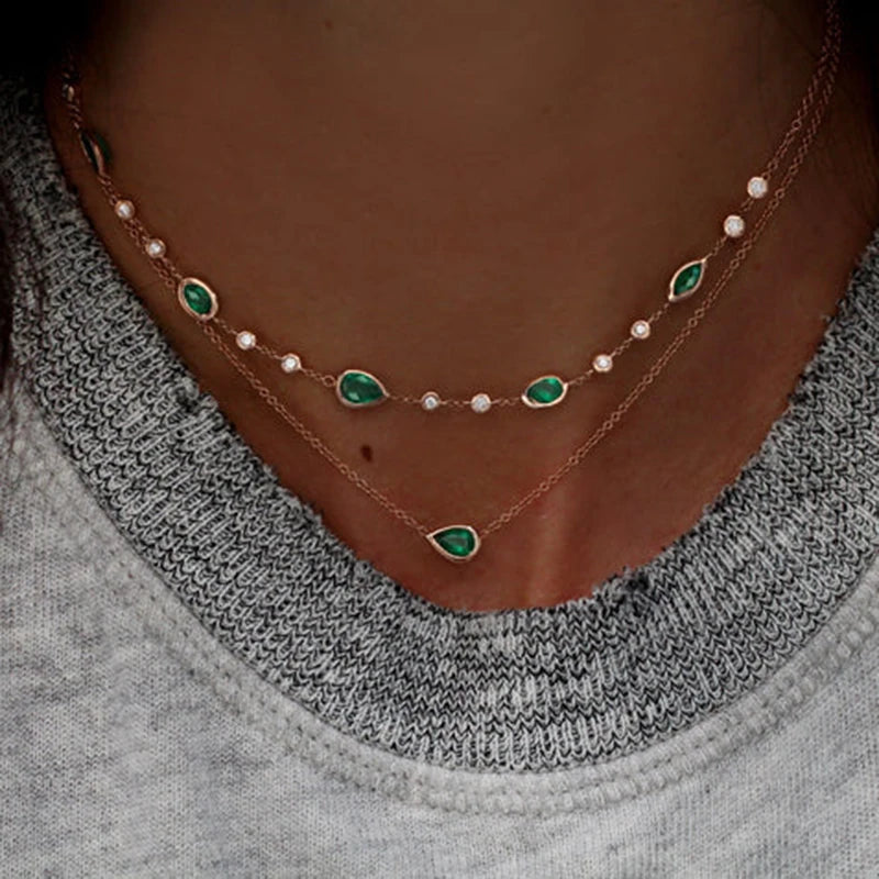 Gold Pendant Necklace