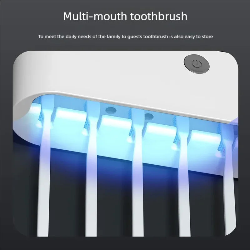 3-in-1 UV Toothbrush Holder & Dispenser