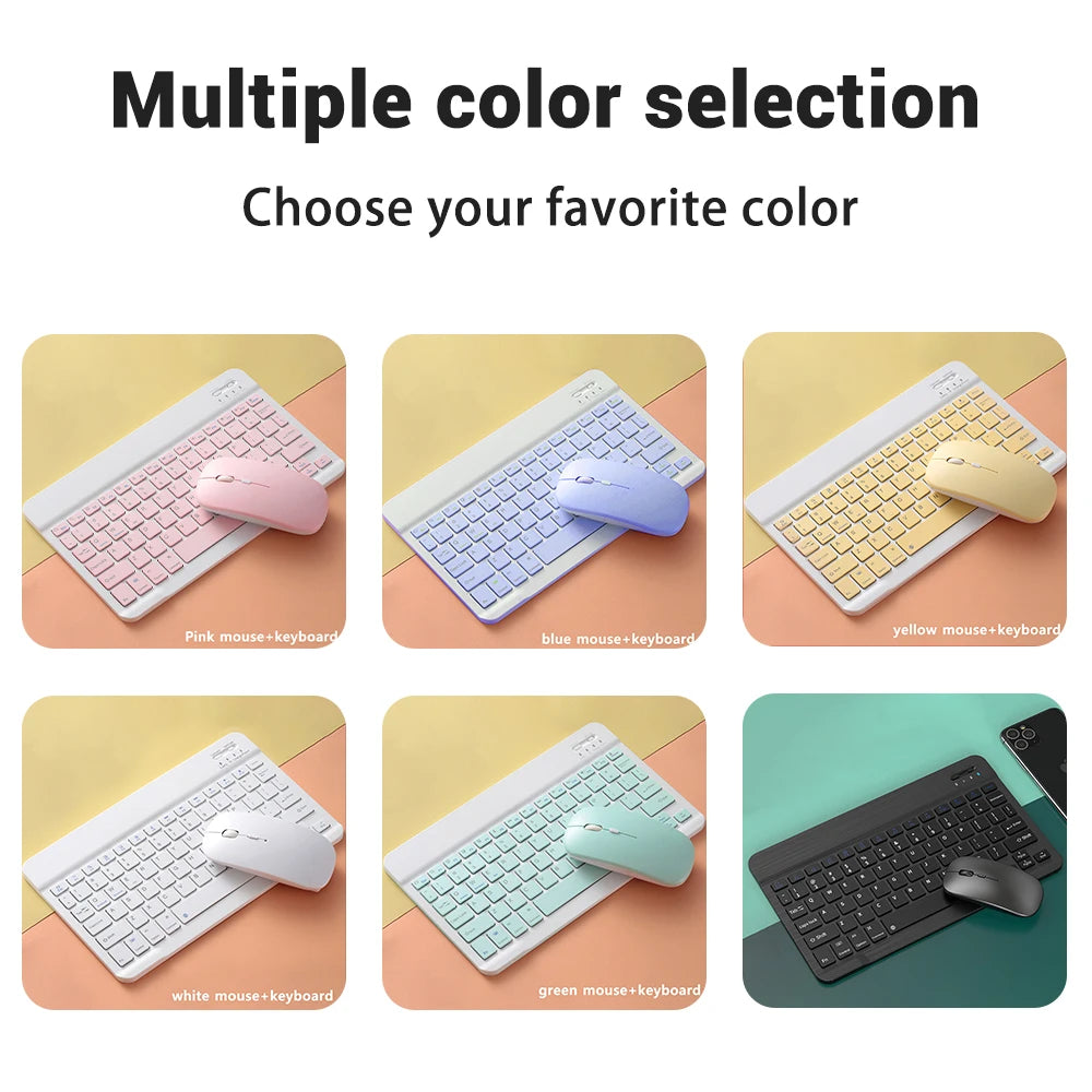 Wireless Bluetooth Keyboard & Mouse Combo
