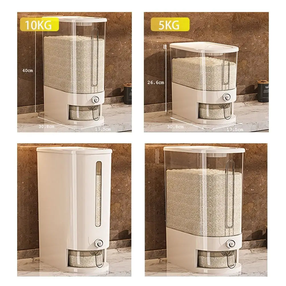 Insect-Proof Rice Storage Container – 5kg & 10kg, Sealed & Moisture-Proof