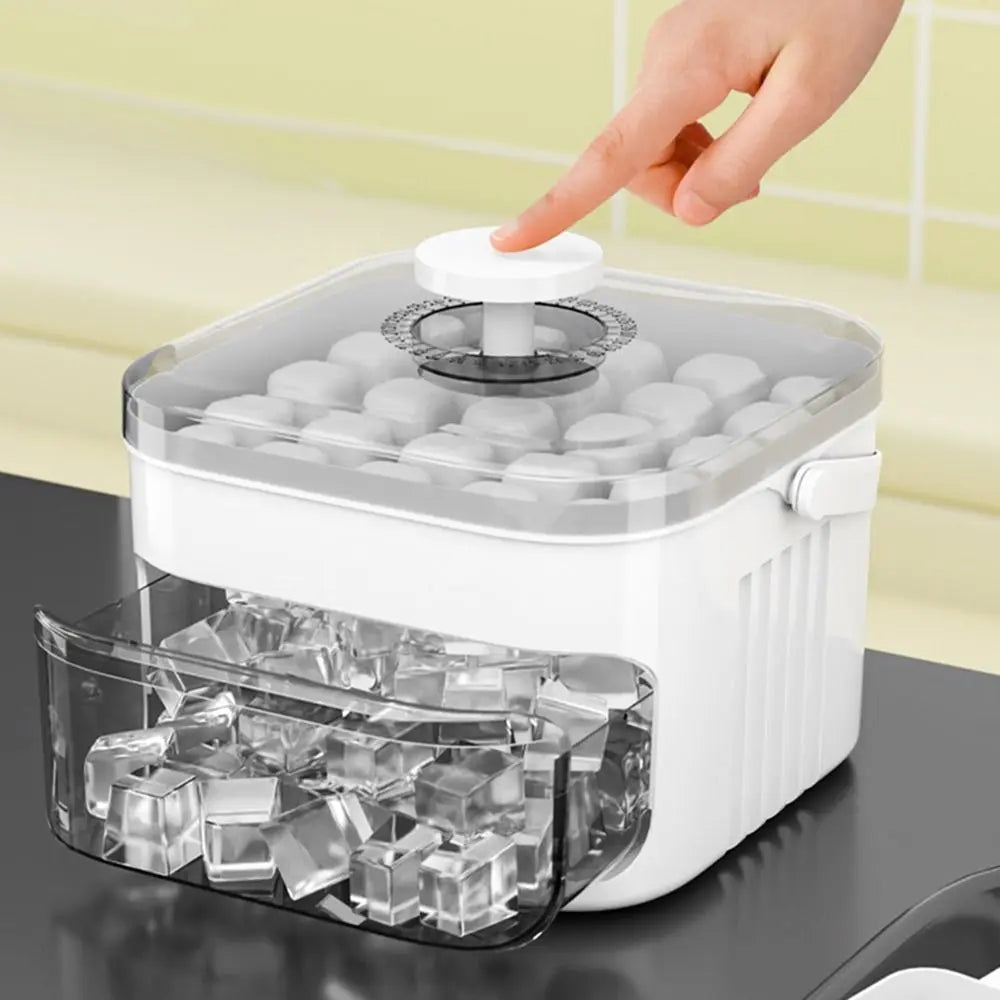50-Cube Ice Maker with Easy Press