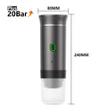 Portable Espresso Machine – 3-in-1 Capsule, Pod & Ground Coffee Maker