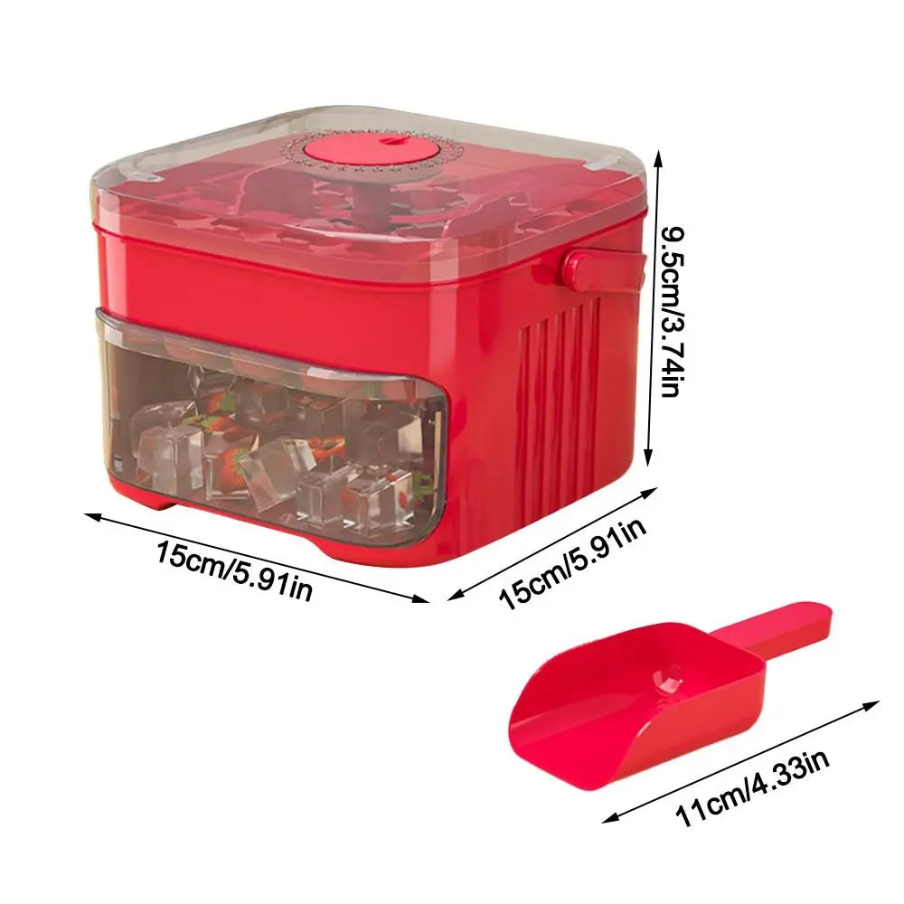 50-Cube Ice Maker with Easy Press