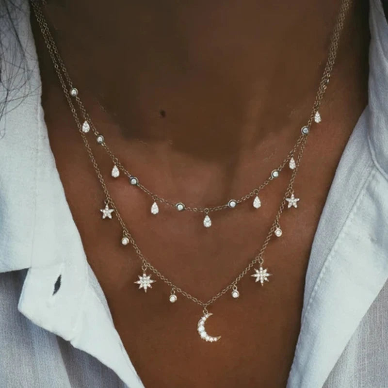 Gold Pendant Necklace