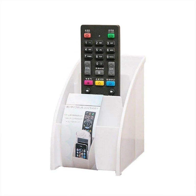 Desktop Remote Control & Phone Holder – Multi-Purpose Organiser