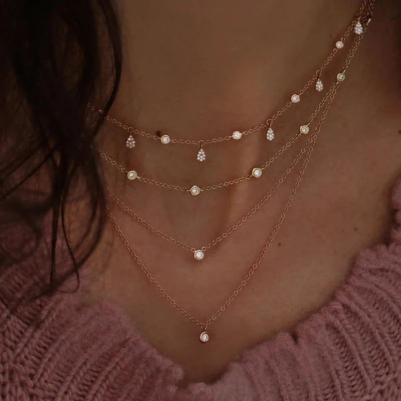 Gold Pendant Necklace