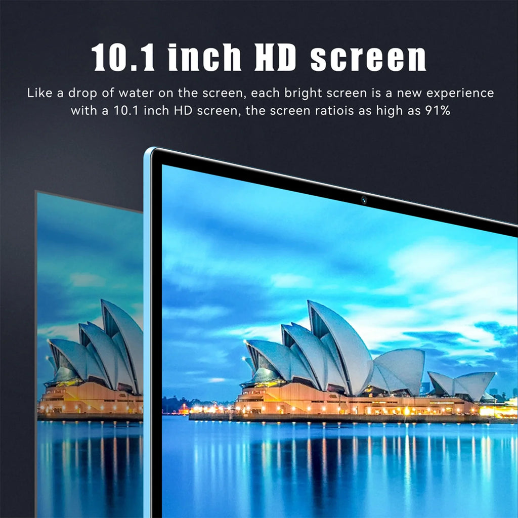 BDF 10.1" Android 13 Tablet | 6GB RAM 128GB | 4G LTE | 6000mAh