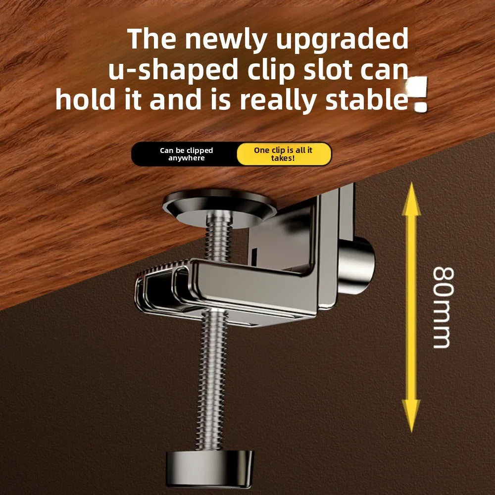 Adjustable Tablet Stand Foldable 3 Sections Arms Bedside Phone Holder for 5-12Inch Phone Ipad Pro Mini for Xiaomi
