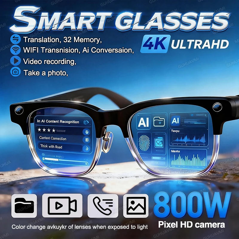 Pixel 800W AI Smart Glasses2026