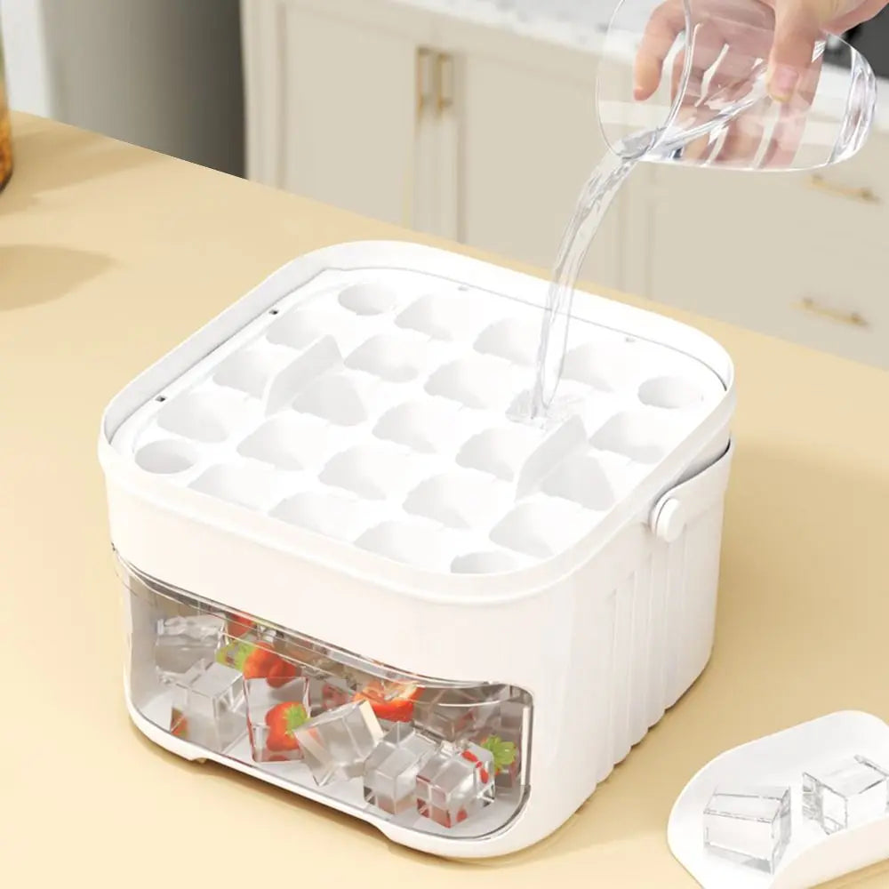 50-Cube Ice Maker with Easy Press