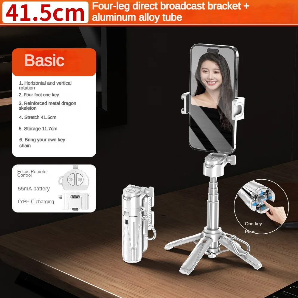 P15T Mini Selfie Stick with Bluetooth Remote