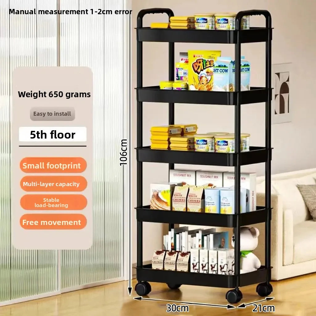 5-Tier Kitchen Trolley