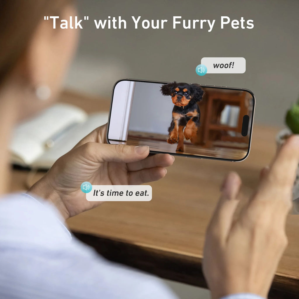 8L Automatic Cat Feeder With 1080p Camera Video 5G WiFi Cat Food Dispenser Pet Smart Voice Recorder Tuya APP Pet Auto Feeder