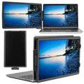 14.1 Inch Rotatable Extender Dual Screen Type-C/HDMI Compatible Foldable Gaming Monitor Panel for Meeting Teaching Demonstration