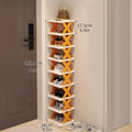 9-Tier Vertical Shoe Rack – Tall & Narrow Space Saver