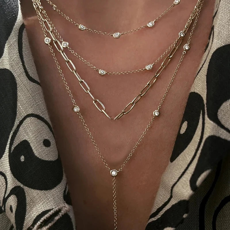 Gold Pendant Necklace