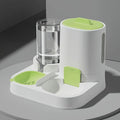 Automatic Gravity-Fed Cat Water Dispenser & Feeder
