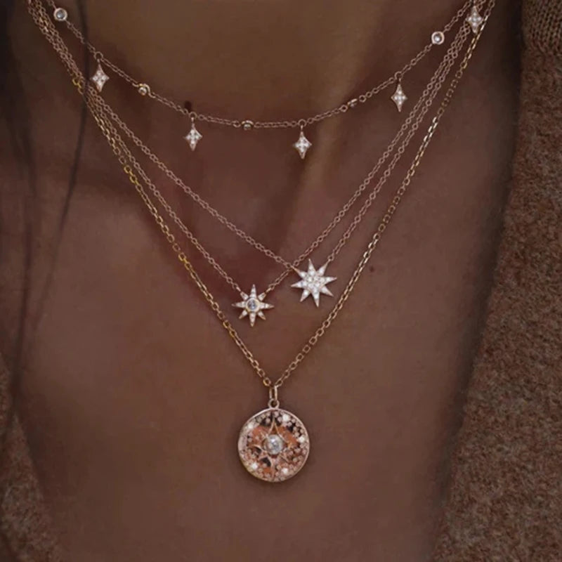 Gold Pendant Necklace
