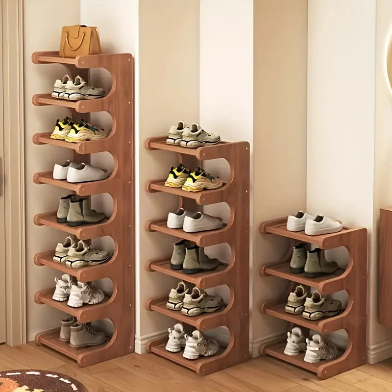 Corner Shoe Rack Organizer – 4 to 8 Tier