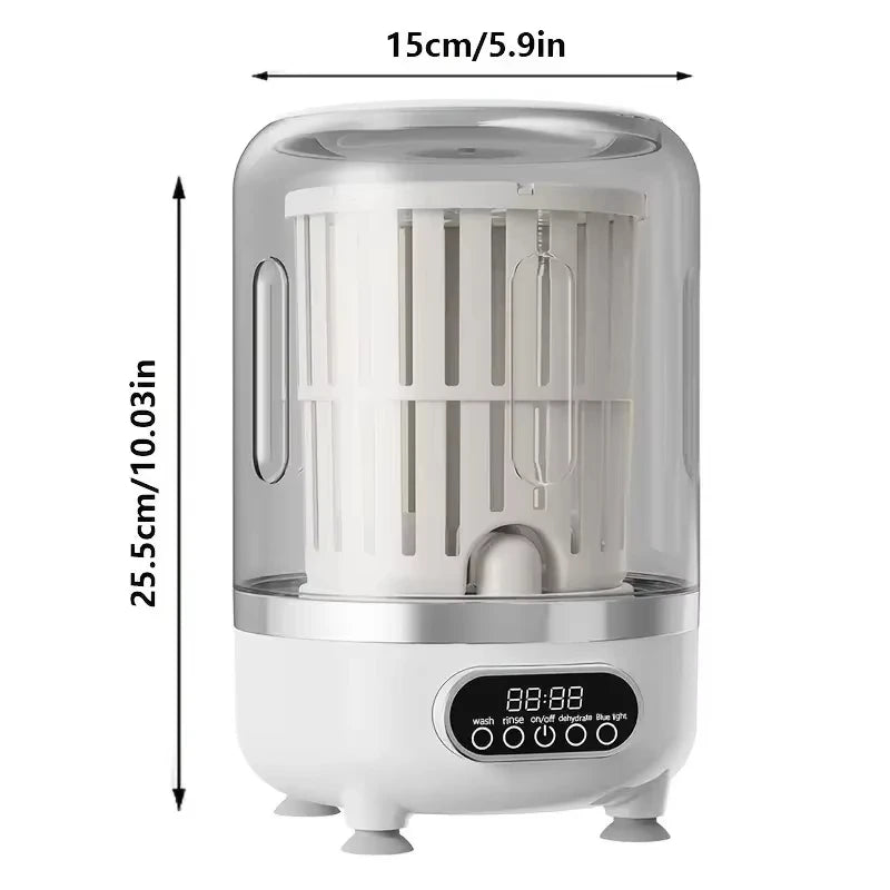 USB Rechargeable Mini Washing Machine – Compact Washer & Dehydrator for Small Loads