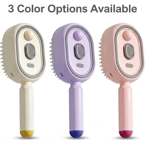 3-in-1 Electric Spray Massage Comb — Steam, Essential Oil & Self-Cleaning Hair Brush Nexsora Home 3-in-1 Electric Spray Massage Comb — Steam, Essential Oil & Self-Cleaning Hair Brush 3-in-1 Electric Spray Massage Comb — Steam, Essential Oil & Self-Cleaning Hair Brush  Nexsora Home