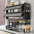 Over-the-Sink Dish Rack with Utensil Holder