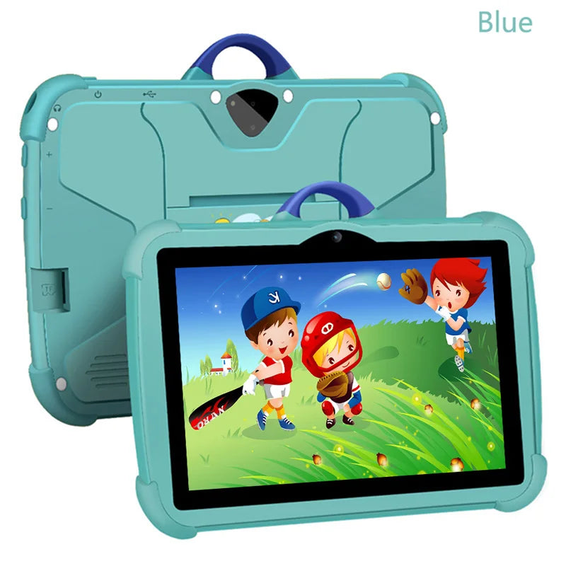 Kids Learning Tablet 7" – Cartoon Design | 4GB RAM 64GB ROM | Android | Education & Games | Perfect Children's Gift