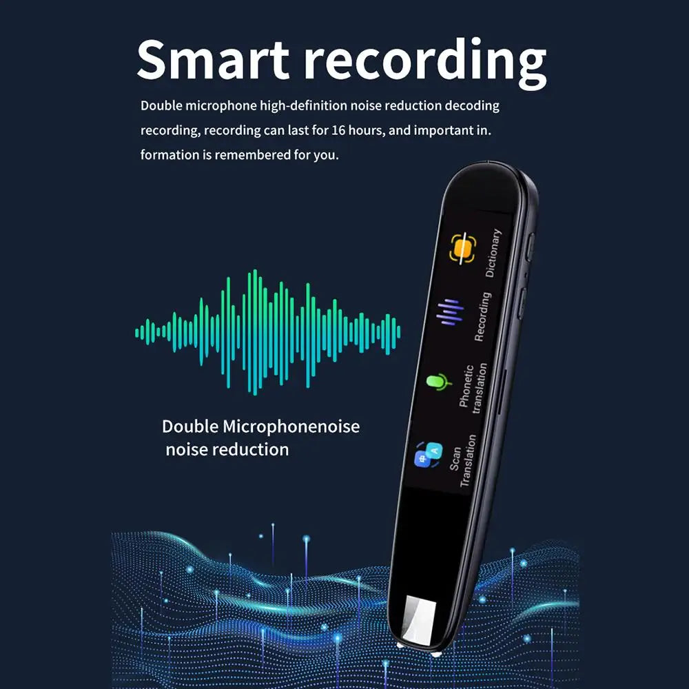 Smart Translation Pen – 123 Languages, Offline & Voice | AI-Curated