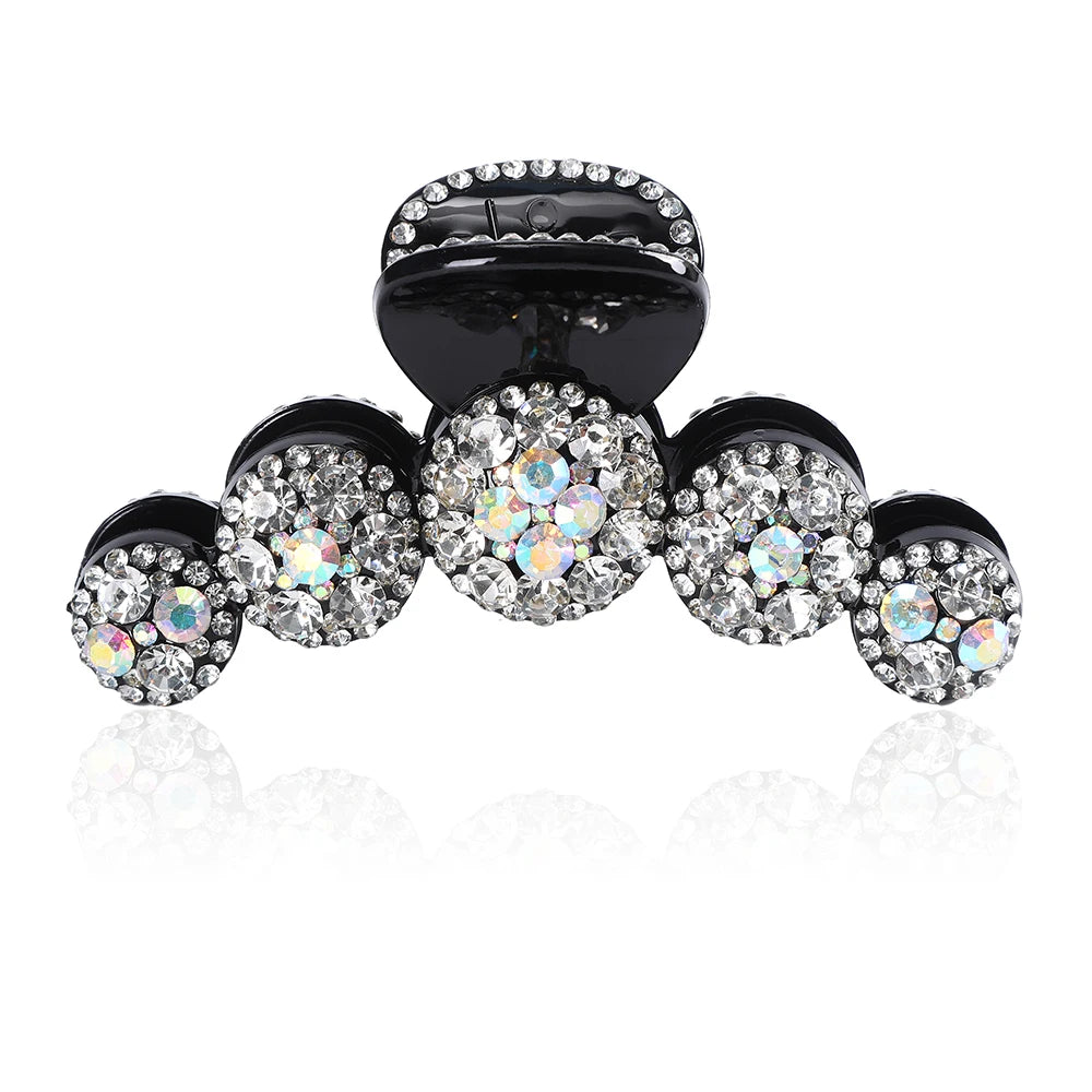 Large Crystal Diamond Hair Claw Clip