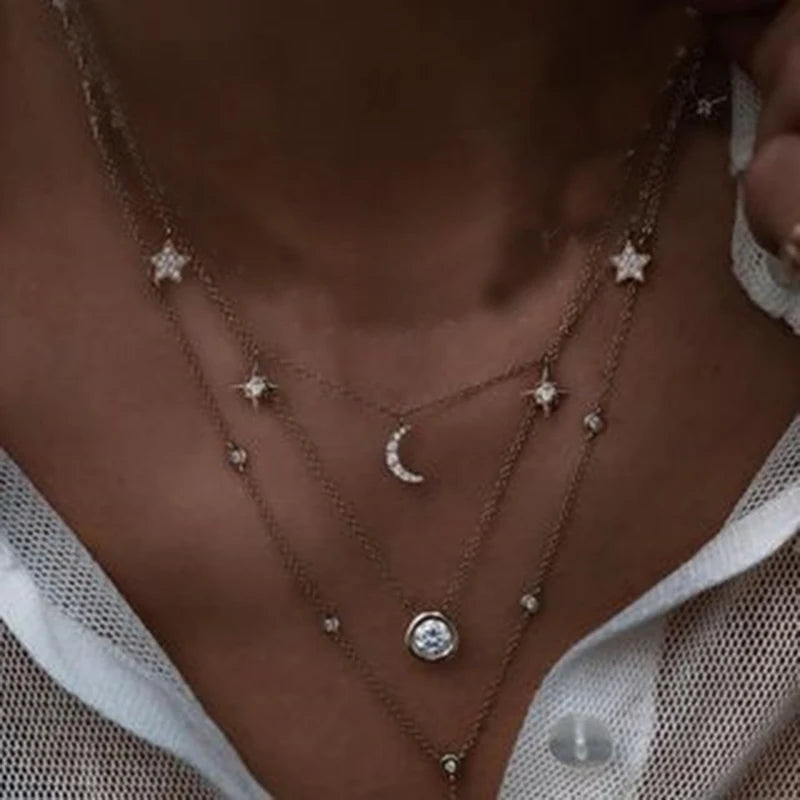 Gold Pendant Necklace