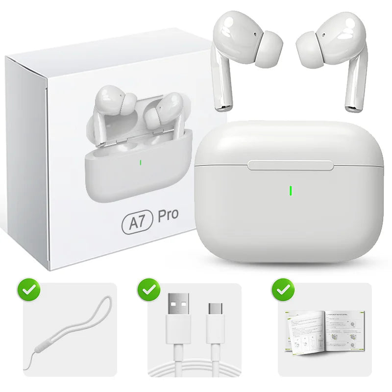 2025 Air Pro TWS Wireless Earbuds | Bluetooth 5.1 | HiFi Sound | Waterproof | iPhone & Android