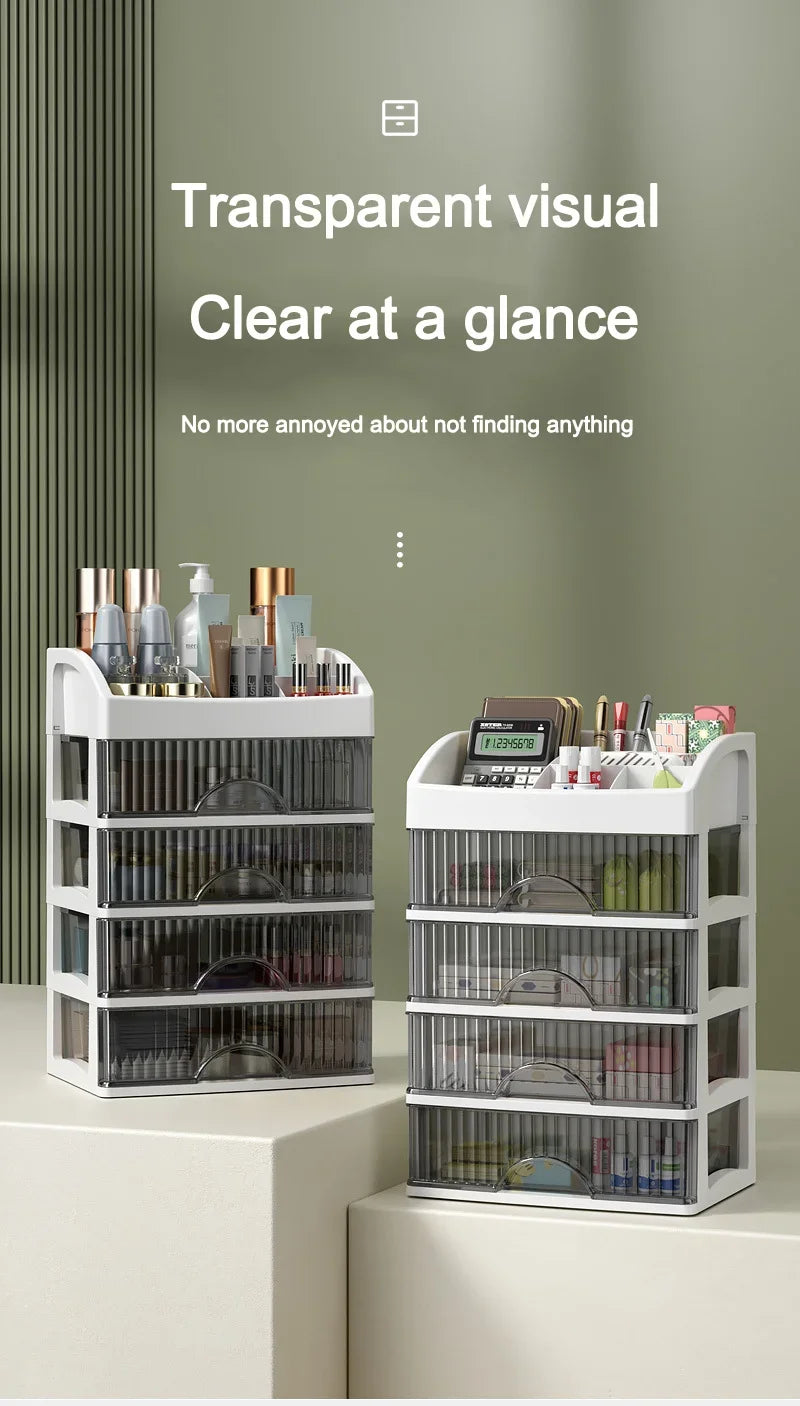 5-Layer Makeup Storage Drawer Organizer