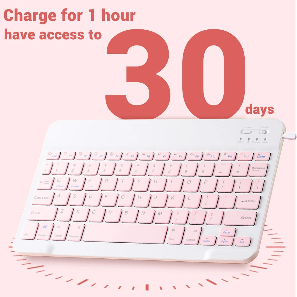 Wireless Bluetooth Keyboard & Mouse Combo