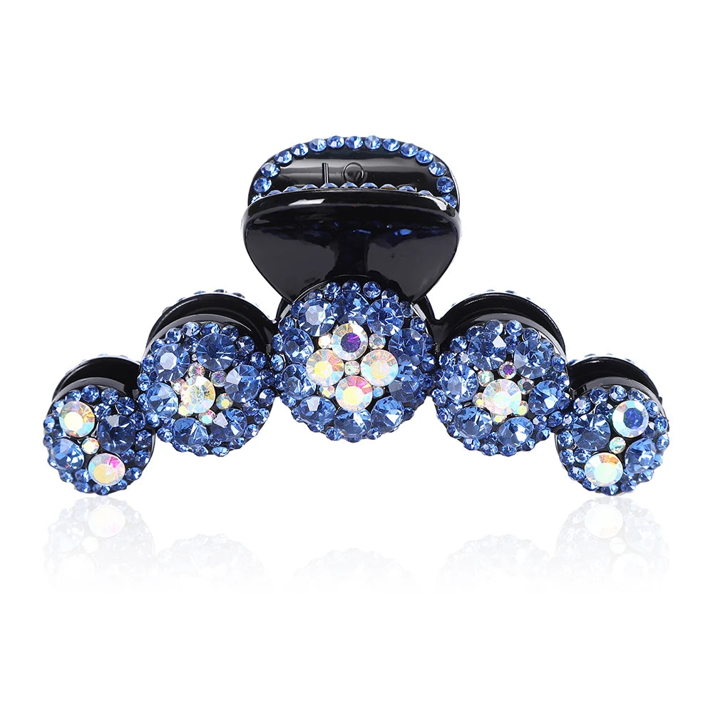 Large Crystal Diamond Hair Claw Clip