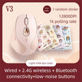 Inphic M8 Silent Wireless Mouse | Ergonomic Rechargeable Office Mouse