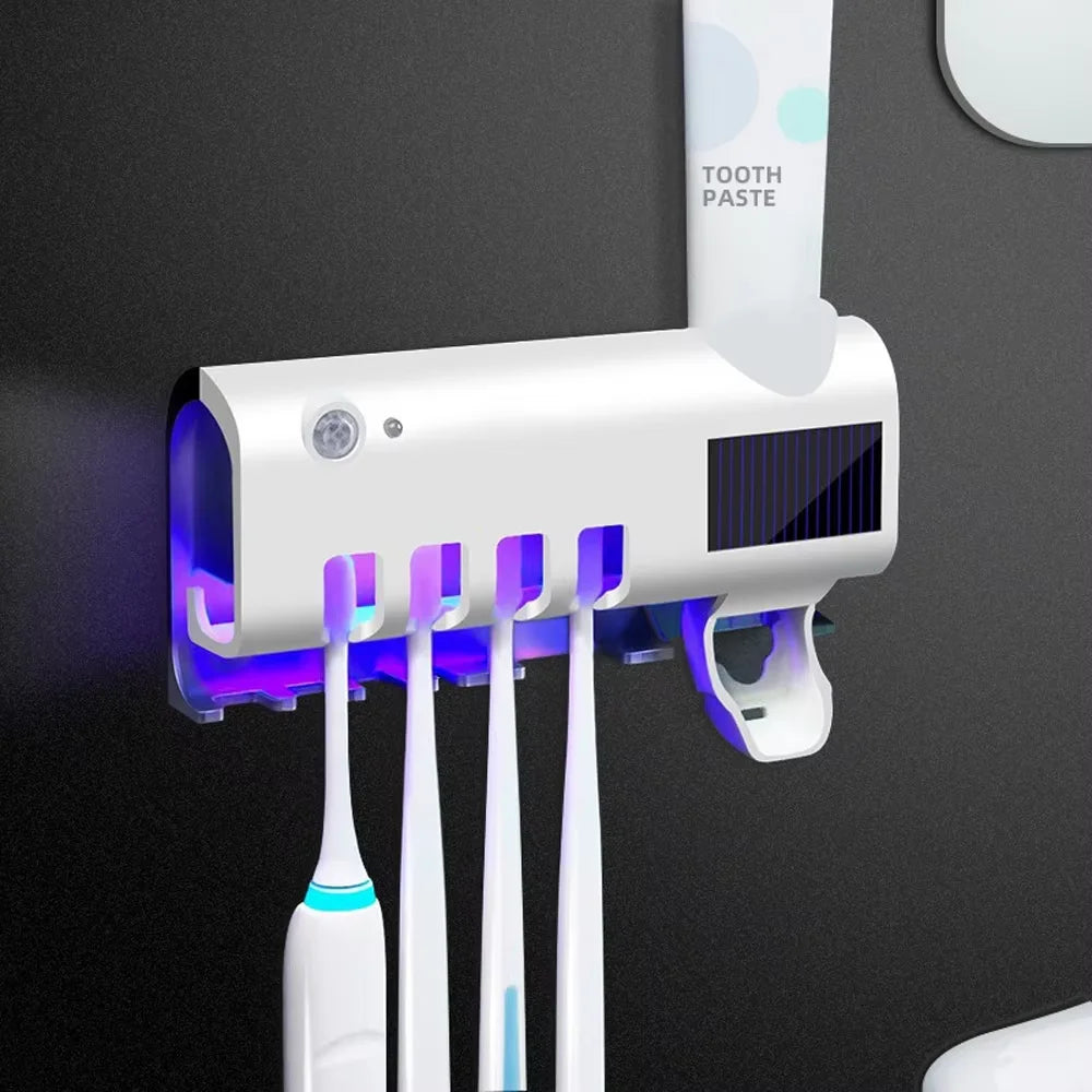 Solar UV Toothbrush Holder & Sterilizer