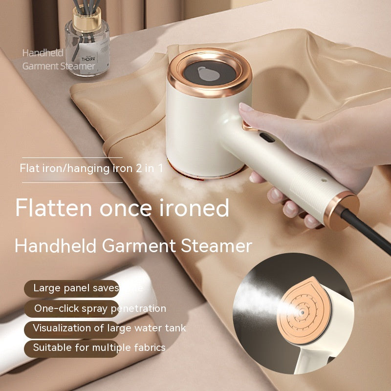 50ml visual water tank on portable travel garment steamer
